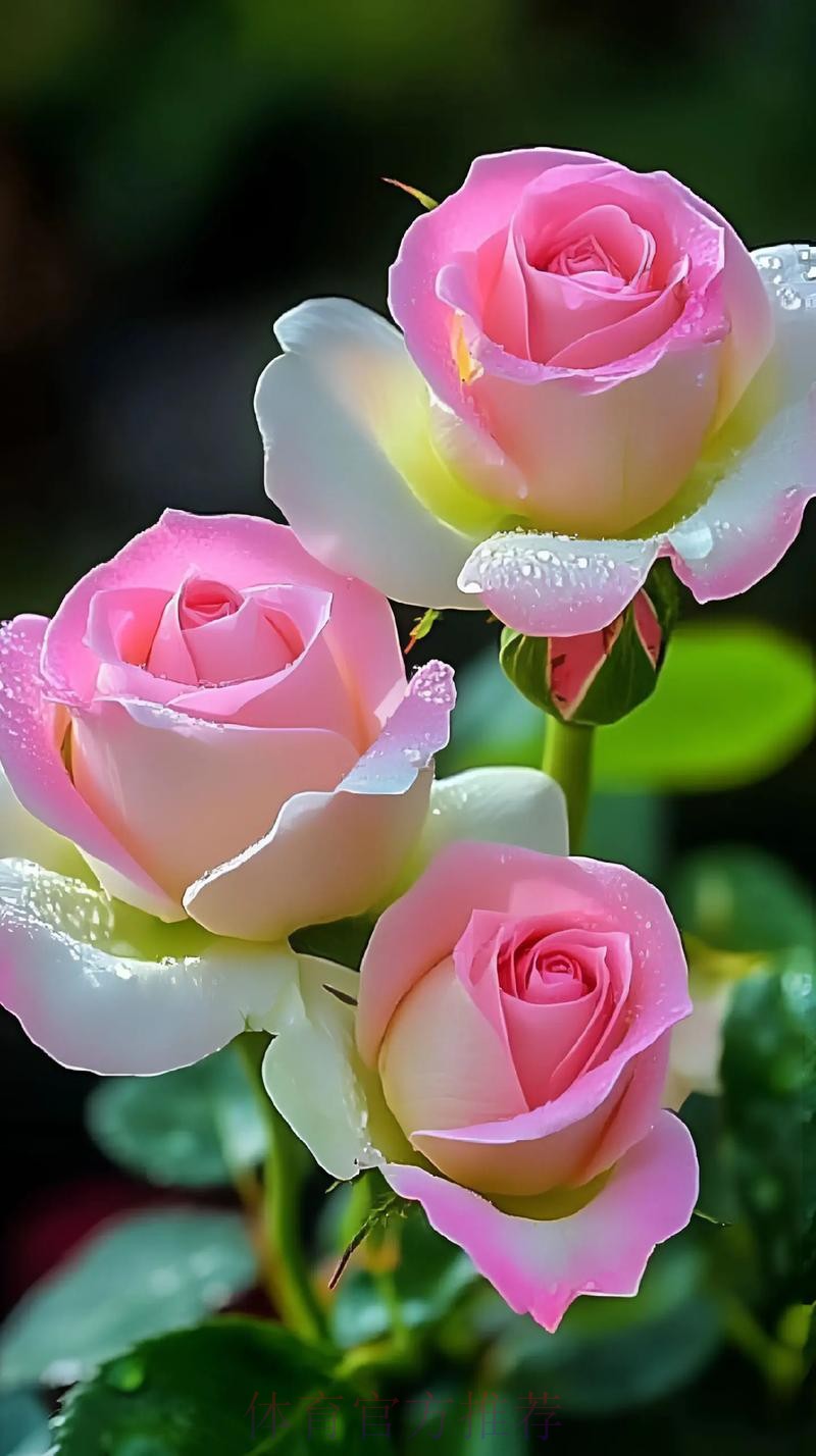 请听，玫瑰在绽放；请待，玫瑰再绽放！